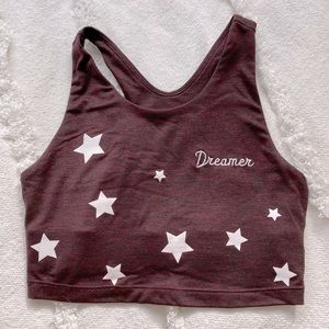 Spiritual Gangster Cropped Tank w/ Sports Bra